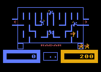 Wizard of Wor screenshot 4 for Atari 5200